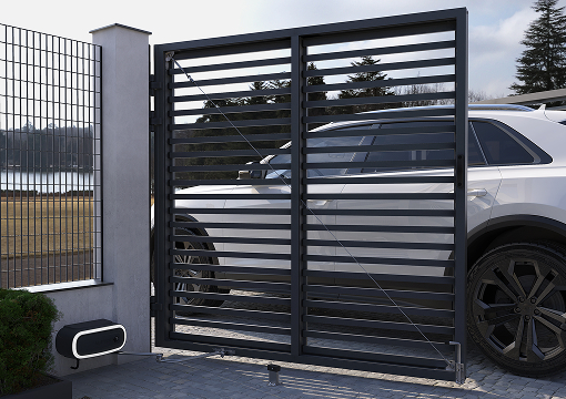 Smart привод ALUTECH Twisto TW‑4000KIT‑N‑Sm для распашных ворот с модулем Wi‑fi