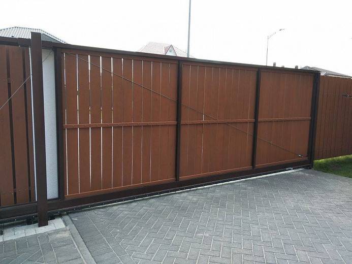Ворота и калитка Алютех Ворота и калитка Алютех